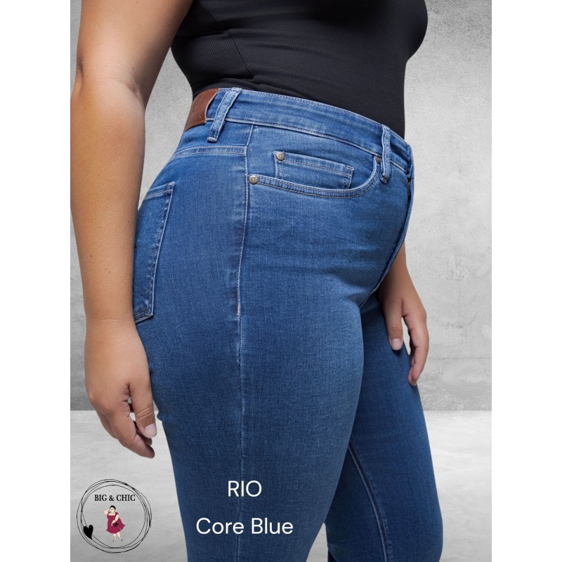 FOX FACTOR Jeans RIO Core Blue Straight 32