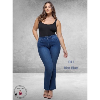 FOX FACTOR Jeans Bili  Bootcut Riot Blue 