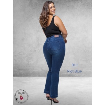 FOX FACTOR Jeans Bili  Bootcut Riot Blue 