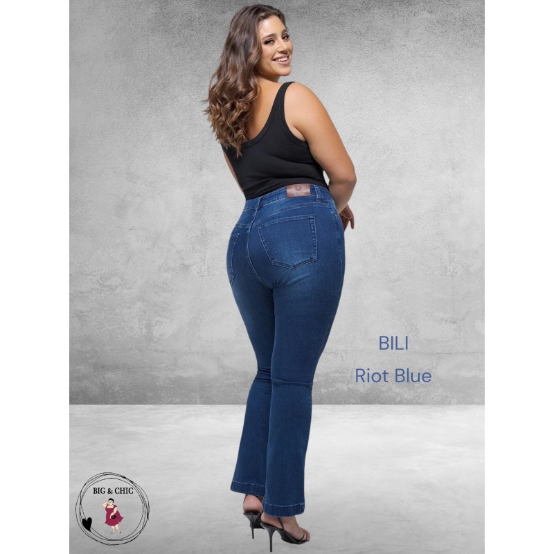 FOX FACTOR Jeans Bili  Bootcut Riot Blue 