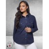 FOX FACTOR Blouse Toni Sundown Blue