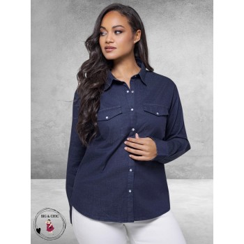 FOX FACTOR Blouse Toni Sundown Blue