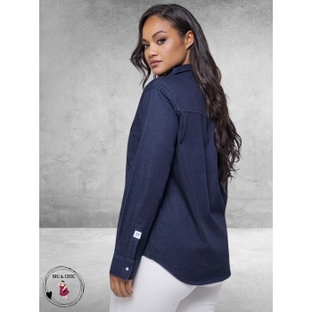 FOX FACTOR Blouse Toni Sundown Blue