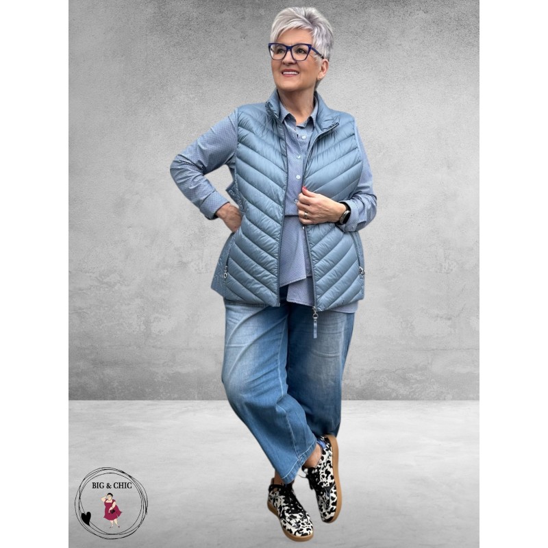 Frandsen Bodywarmer Dons Lichtblauw