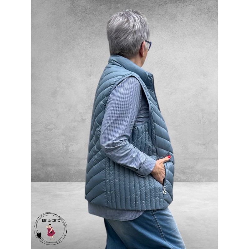 Frandsen Bodywarmer Dons Lichtblauw