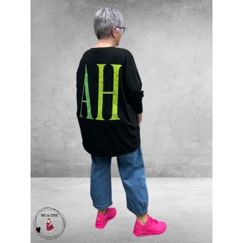 Frenzi Shirt YEAH Zwart