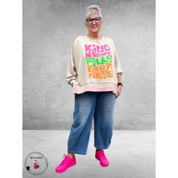 Frenzi Sweater Kindness Beige