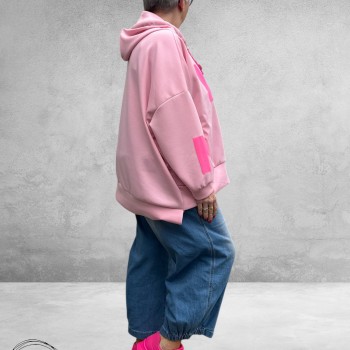 Frenzi Sweater/Hoodie Yes/No Roze