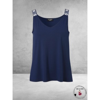 VIA APPIA DUE Top Navy Sunshine