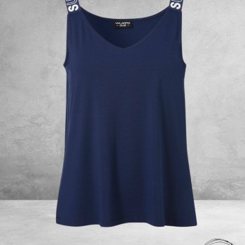 VIA APPIA DUE Top Navy Sunshine