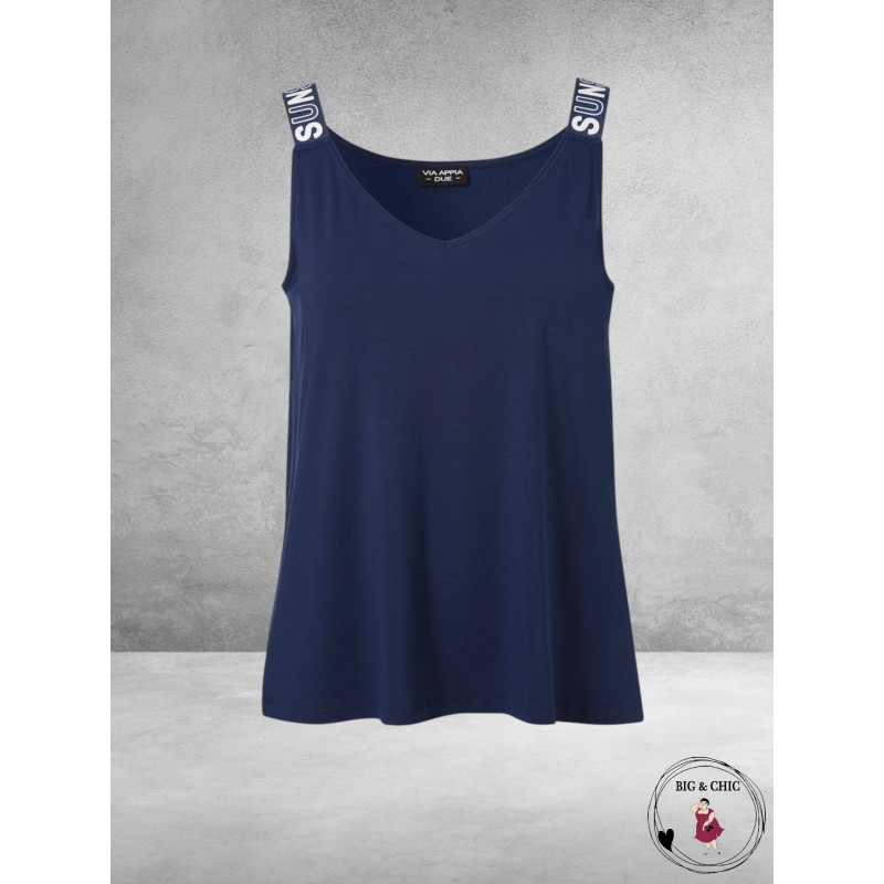 VIA APPIA DUE Top Navy Sunshine