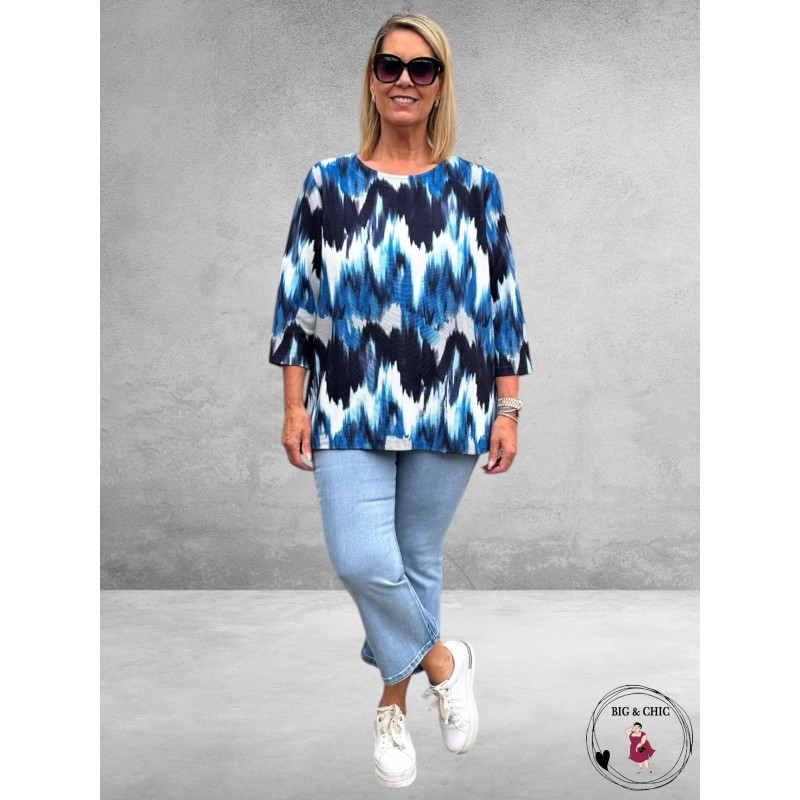 VIA APPIA DUE ShirtNos Blauw