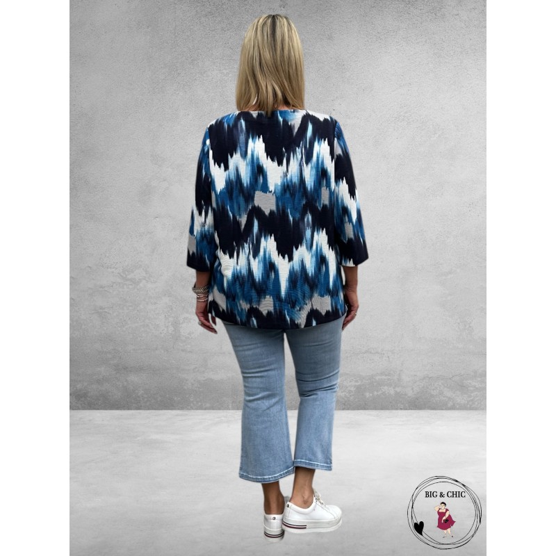 VIA APPIA DUE ShirtNos Blauw