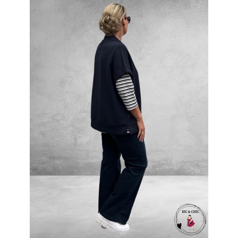 frapp  Jeans Bellyshape Donkerblauw