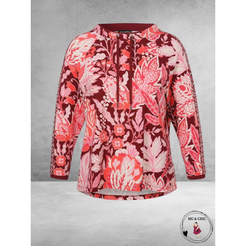 Via Appia Due Sweater Berry Vision