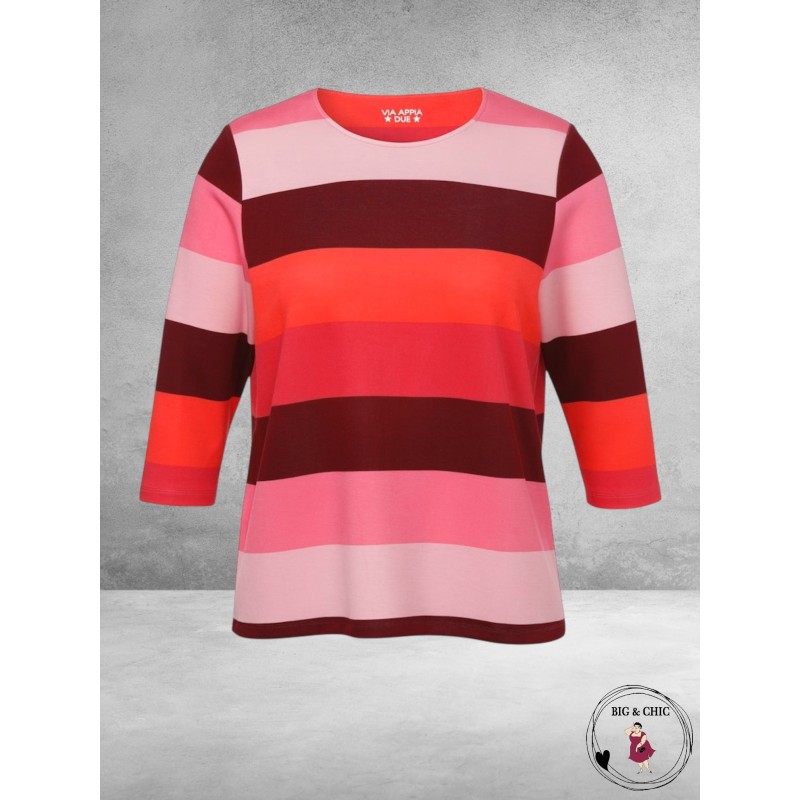 VIA APPIA DUE Sweatshirt Berry/Roze