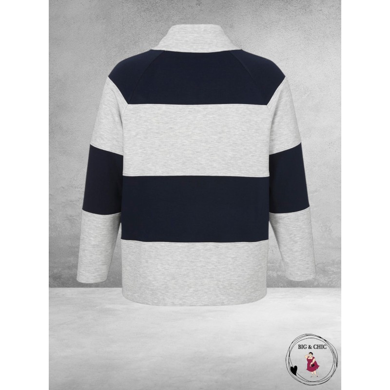 VIA APPIA DUE Vest Urban Mind Navy/Grijs