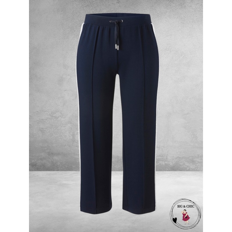 VIA APPIA DUE Broek Urban Mind Navy/Grijs