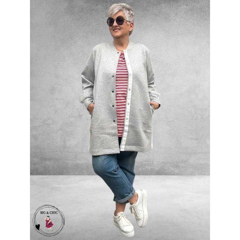 FRAPP Touch Of Powder Baseball Jacket