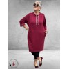 VIA APPIA DUE Jurk Essential Red Berry