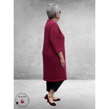 VIA APPIA DUE Jurk Essential Red Berry