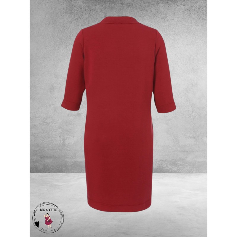 VIA APPIA DUE Jurk Essential Red Berry