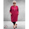 VIA APPIA DUE Jurk Essential Red Berry