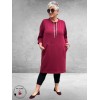 VIA APPIA DUE Jurk Essential Red Berry