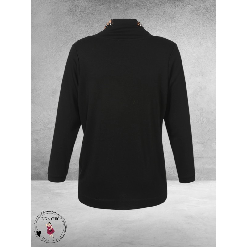 VIA APPIA DUE Sweater Cosy Beats Luipaard