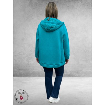 VIA APPIA DUE Sweatvest Graphic Novel Smaragd