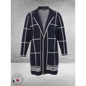 VIA APPIA DUE Vest Navy Simply Enjoy