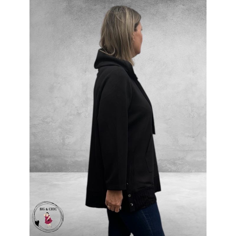 FRAPP Sweatshirt Wild Berries Zwart