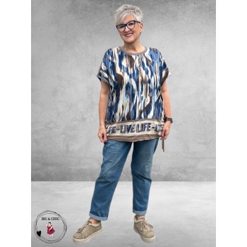 VIA APPIA DUE Shirt Dusty Blue