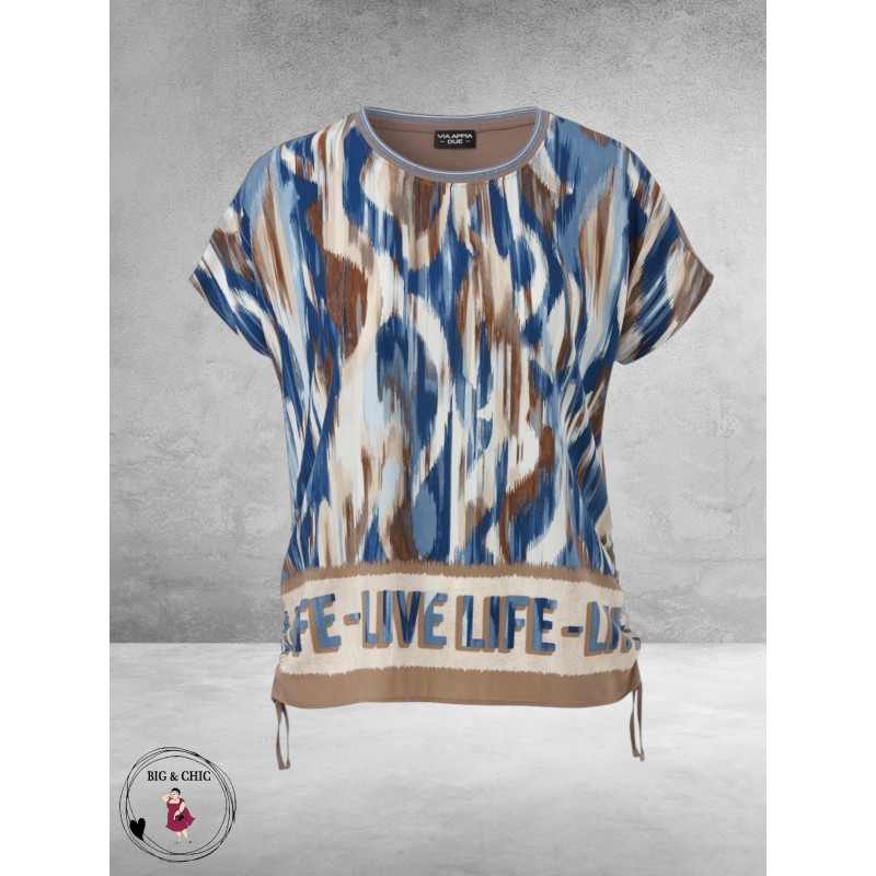 VIA APPIA DUE Shirt Dusty Blue