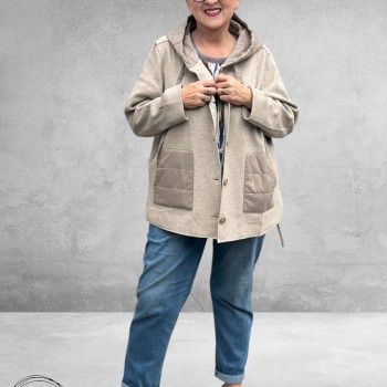 VIA APPIA DUE Jasje/Vest Dusty Blue