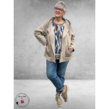 VIA APPIA DUE Jasje/Vest Dusty Blue