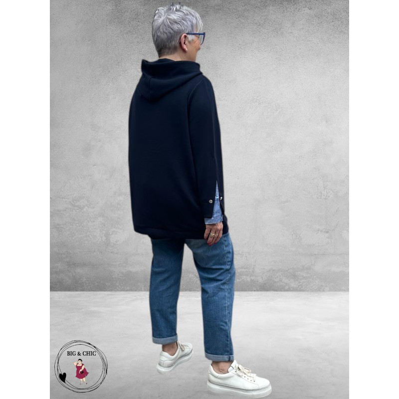 FRAPP Sweater/Hoodie Navy Blueness