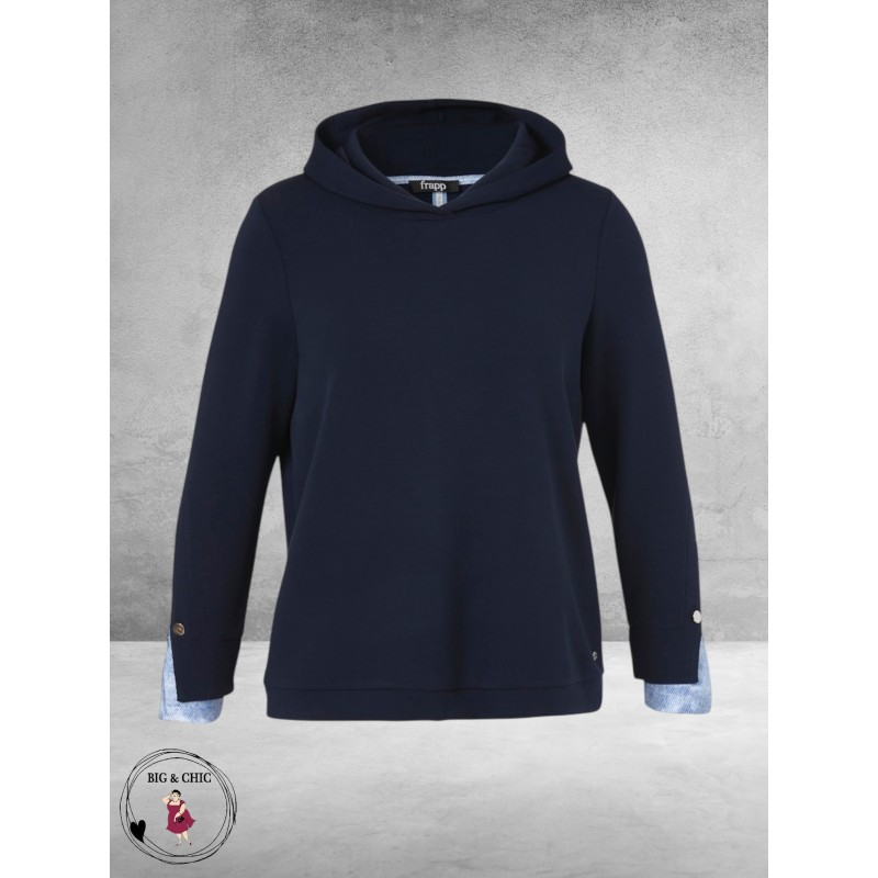 FRAPP Sweater/Hoodie Navy Blueness