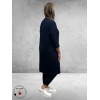Via Appia Due Sweater Jurk Donkerblauw
