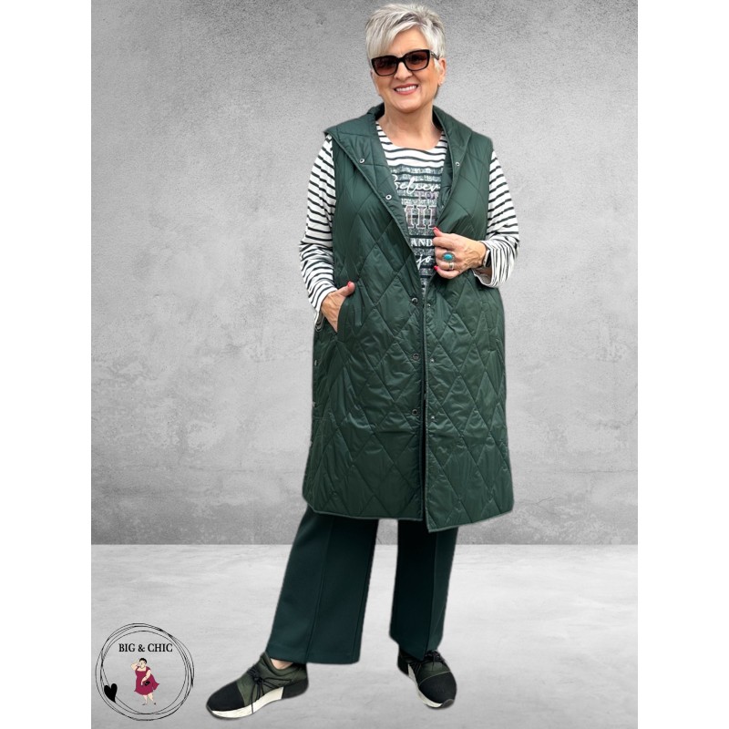 VIA APPIA DUE Bodywarmer Essential Pine Green