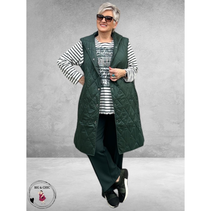 VIA APPIA DUE Bodywarmer Essential Pine Green