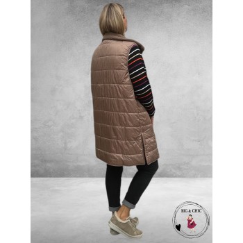 VIA APPIA DUE Bodywarmer Essentail Taupe