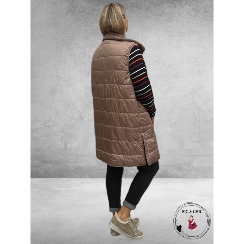 VIA APPIA DUE Bodywarmer Essentail Taupe