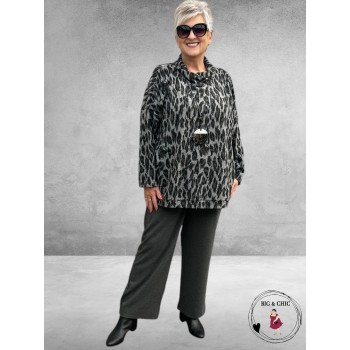 VIA APPIA DUE Broek FROSTED KISS Grijs