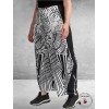FRENZI Wijde Ballonbroek ZwartWit