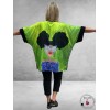 FRENZI Shirt Lady Zwart/Lime