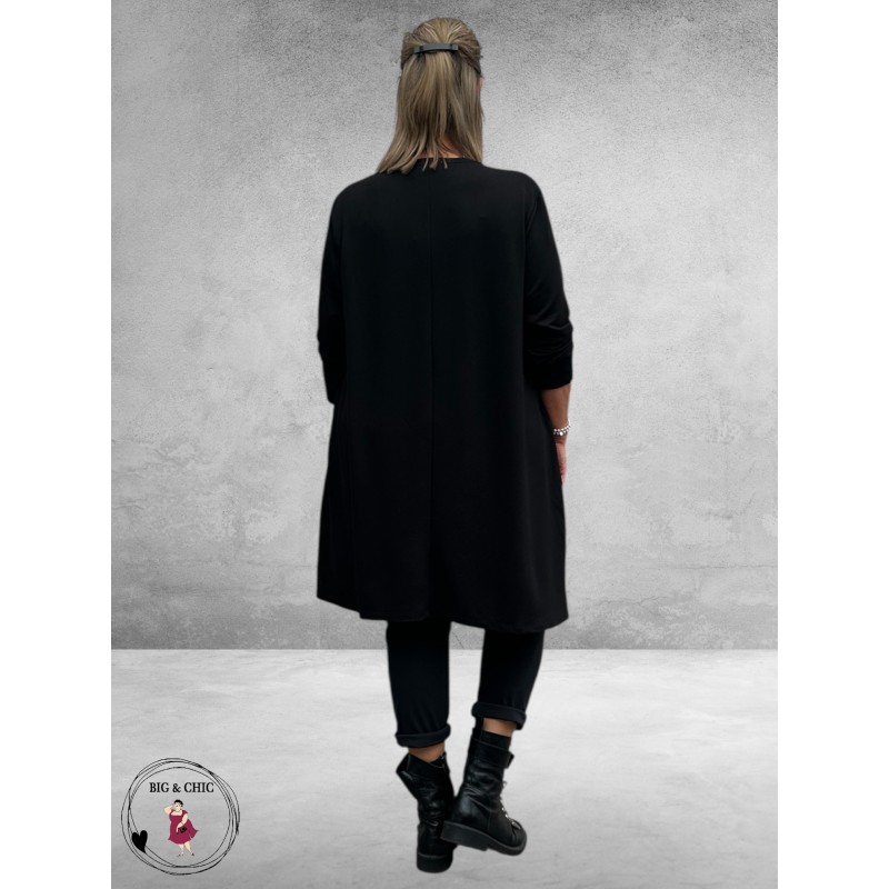 FRENZI Tuniek Zwart/Grijs/Geel