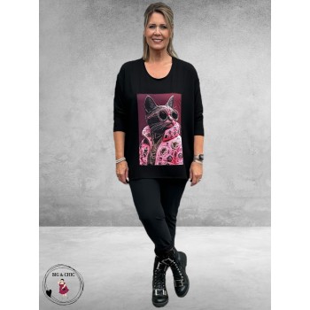 FRENZI Shirt  Pink Poes