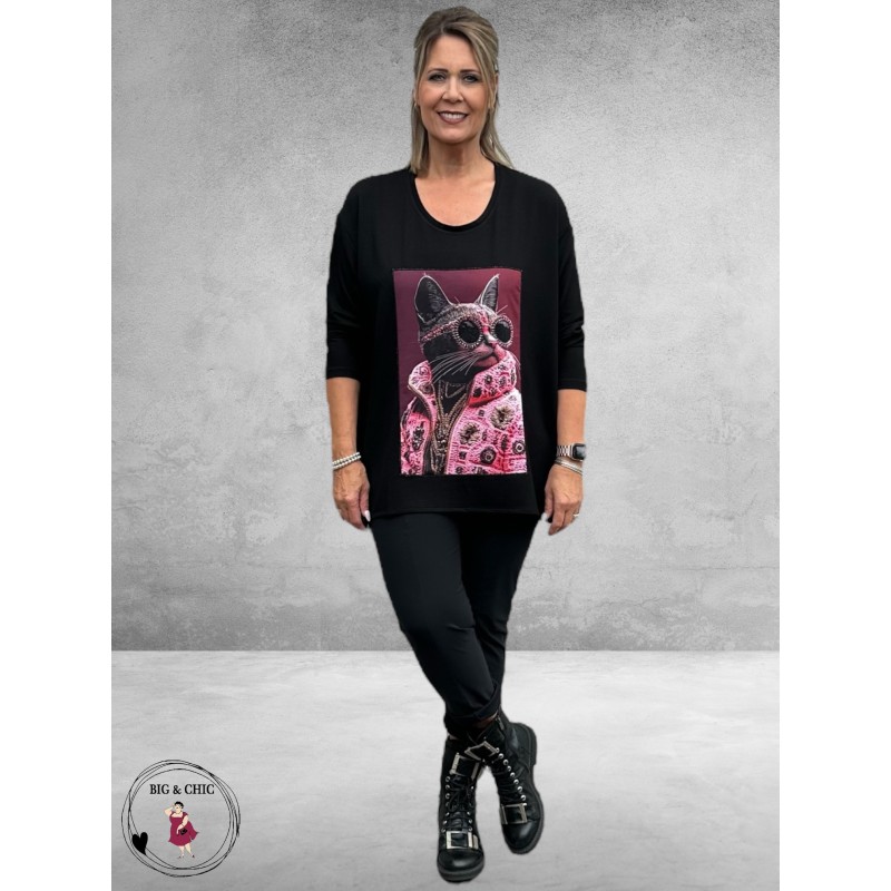 FRENZI Shirt  Pink Poes