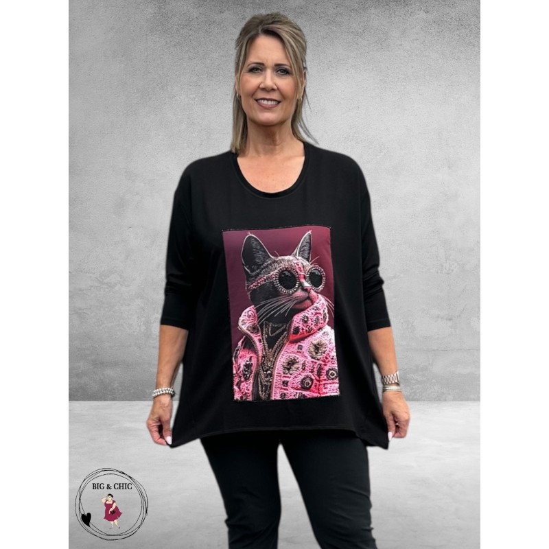 FRENZI Shirt  Pink Poes